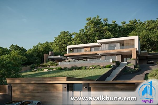 نکات مهم ساخت ویلا در زمین شیبدار