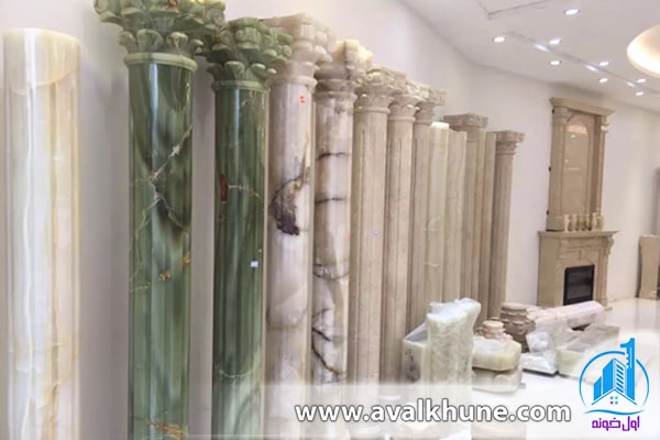 مراحل ساخت و نصب انواع ستون سنگی مراحل ساخت و نصب انواع ستون سنگی