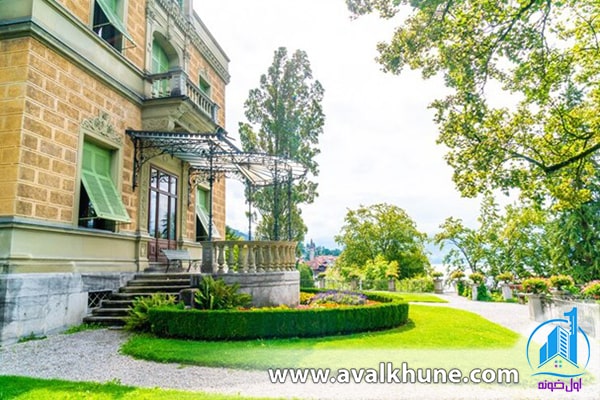 المانهای محوطه سازی ویلا در شمال