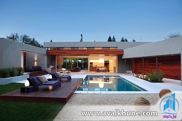 توجه به محوطه سازی اطراف استخر در باغ و ویلا توجه به محوطه سازی اطراف استخر در باغ و ویلا