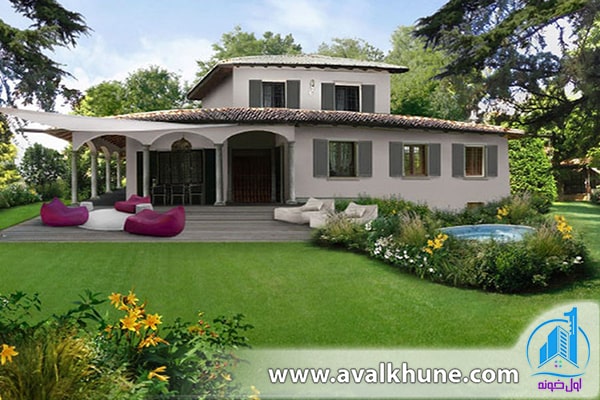 ویژگیهای باغ ویلا