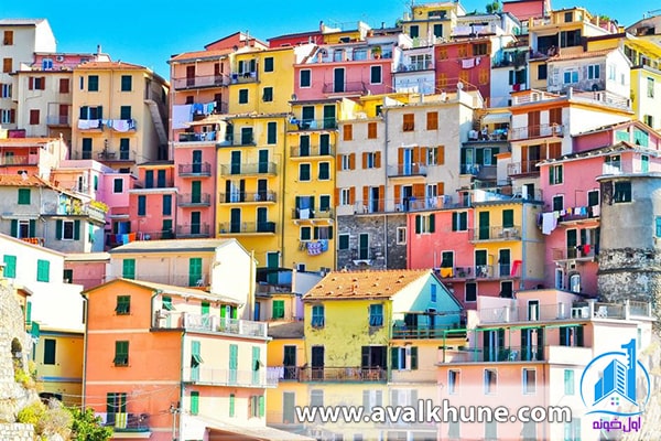 خانه هیلی، Cinque Terre، ایتالیا خانه هیلی، Cinque Terre، ایتالیا