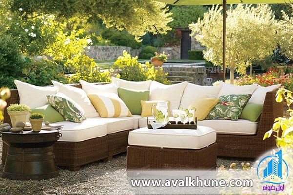 راحت بودن یا نبودن مبلمان حصیری برای ویلاها راحت بودن یا نبودن مبلمان حصیری برای ویلاها