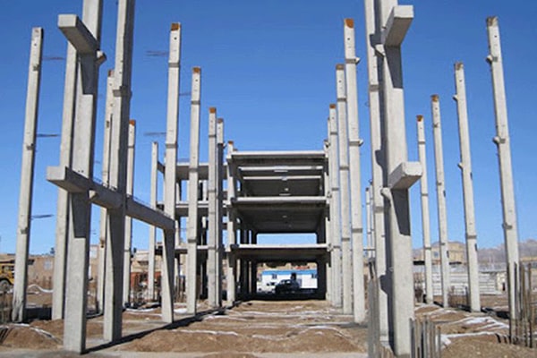 انواع ستونهای مرکب بتنی و فولادی