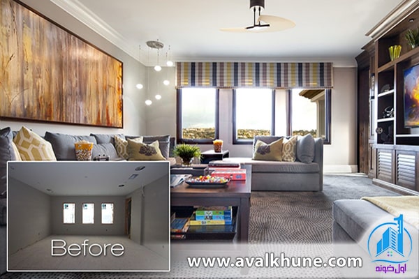 طراحی و دکور ویلا با سبک مدیترانهای