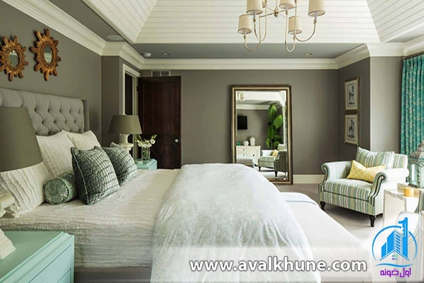 اتاق خواب مستر رویال در ویلا اتاق خواب مستر رویال در ویلا