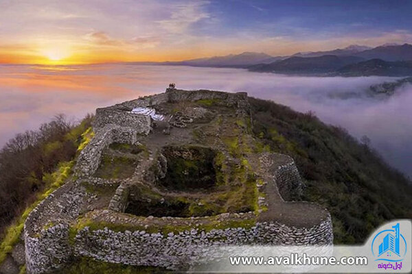 قلعه مارکوه در رامسر مازندران قلعه مارکوه در رامسر مازندران