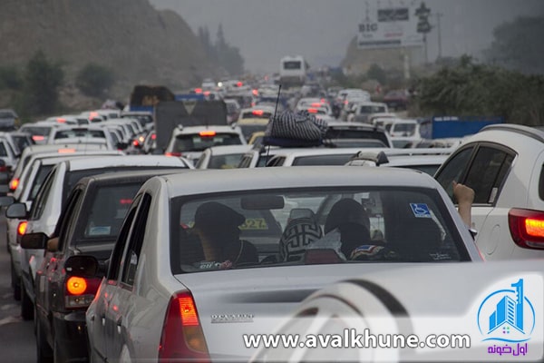 وضعیت جادههای شمال در تعطیلات