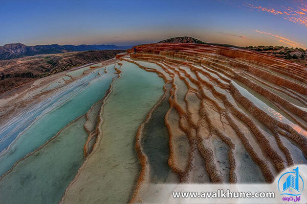 چشمههای پلکانی باداب سورت