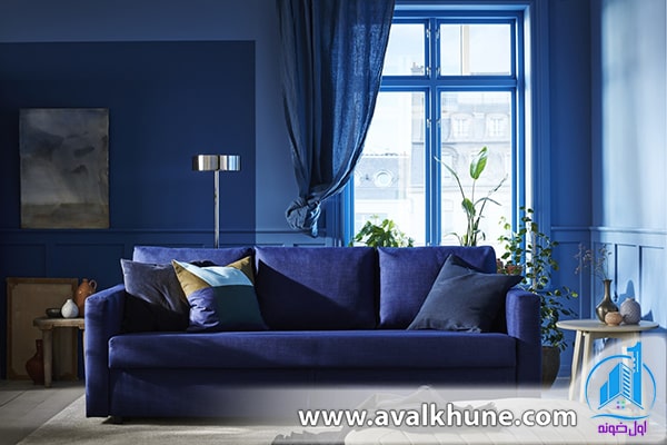 طراحی به سبک مونوکروم با رنگ آبی طراحی به سبک مونوکروم با رنگ آبی