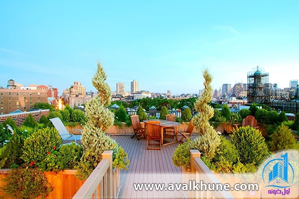 طراحی روف گاردن طراحی روف گاردن