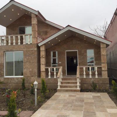 ویلا نیم پیلوت جنگلی در سالده