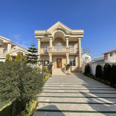 ویلا شهرکی نما کلاسیک رومی بهدشت