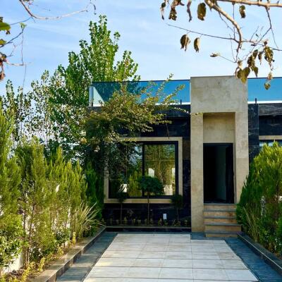 ویلا فلت نما مدرن روف دار